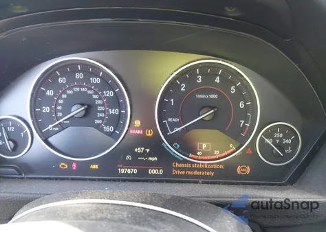 2015 BMW 328I из США, поврежденный, VIN WBA3C1C57FK118025